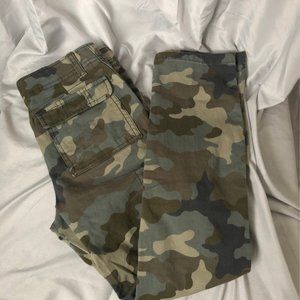 Boys Camo skinny jeans